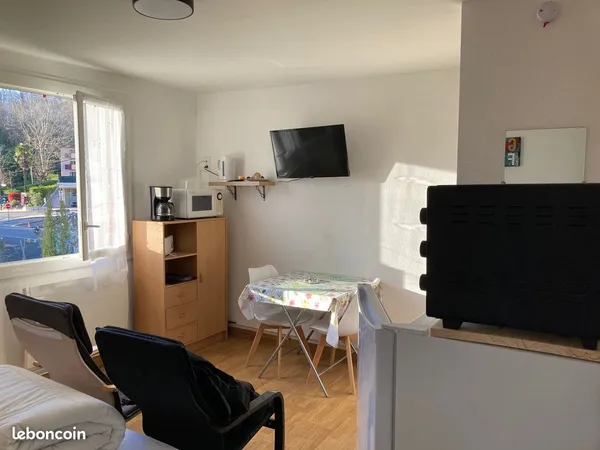 Appartement meublé 1 pièce 22m² avec parking