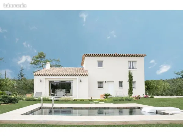 Maison contemporaine demi-étage - Suite parentale au rez-de-chaussée - 3 chambres à l'étage - Grand