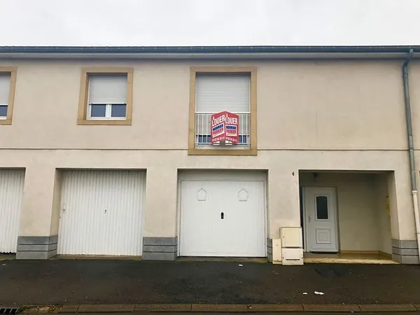 Appartement F4 loué à Mondelange avec garage.