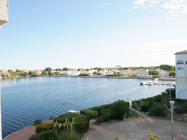 Appartement T1 - Le Barcarès - vue imprenable sur étang !