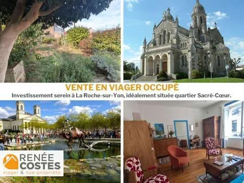 Viager occupé - F73 ans - LA ROCHE SUR YON (85000)
