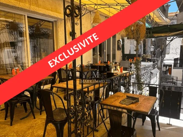 En exclusivité : Restaurant avec terrasse 100 couverts