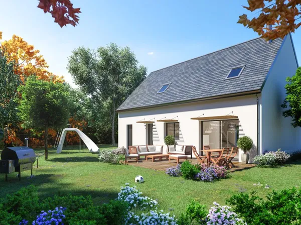 Terrain + maison 92 m²
