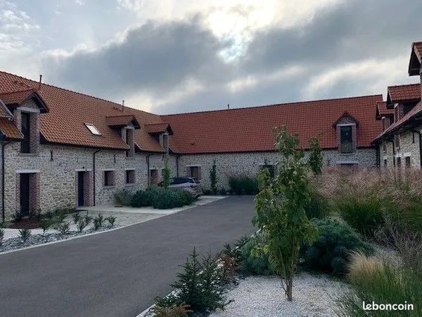 Maison rénovée à neuf - 112 m² - 4 chambres - Vue campagne - Hesdin-l'Abbé