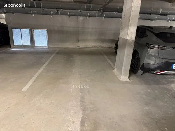 Location place parking sous terrain