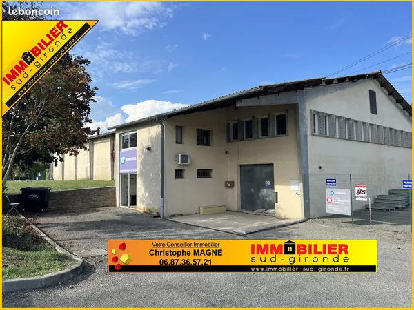 Bureaux, entrepôt 782 m² Langon