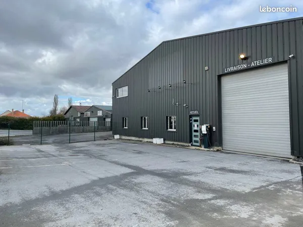 Bâtiment d'activités 663 m² - Bureaux + Entrepôt - Reims/Bazancourt