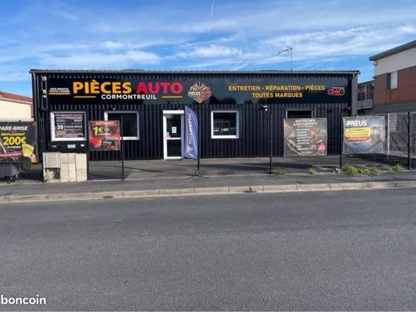 FONDS DE COMMERCE GARAGE AUTOMOBILE AVEC MAGASIN DE PIÈCES DÉTACHÉES / ATELIER MÉCANIQUE / RACHAT-VE