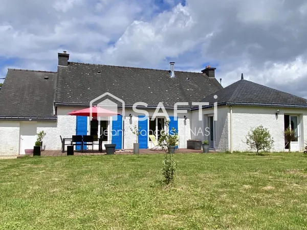 MAISON DE PLAIN-PIED SUR TERRAIN DE 1013 M2