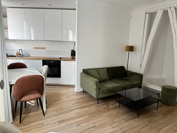 Location appartement meublé 2 pièces - 40 m² - Montmartre