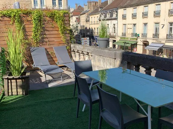 Appartement dijon centre Terasse