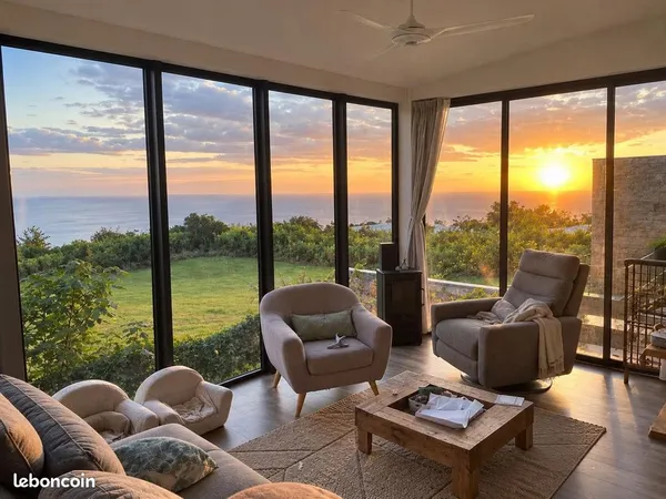 Maison contemporaine avec vue mer panoramique - Les avirons- 470000 euros