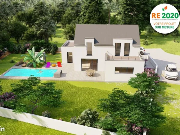 Maison 115 m² avec terrain à MONTERTELOT (56)