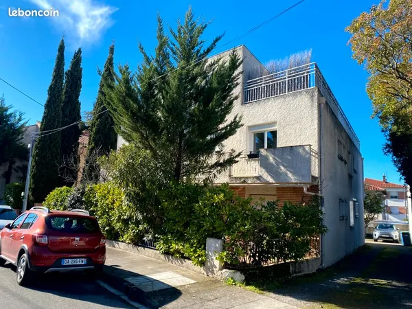 Toulouse Côte-Pavée, appartement T4/5 avec terrasse et pkg