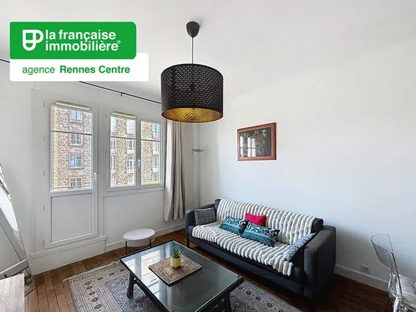 Appartement Type 2 à louer - Meublé - 3ème étage avec ascenseur - Boulevard de la Liberté - Rennes