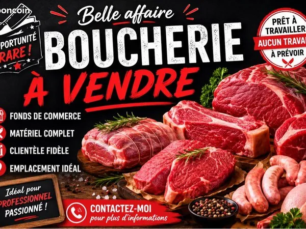 Boucherie clés en mains