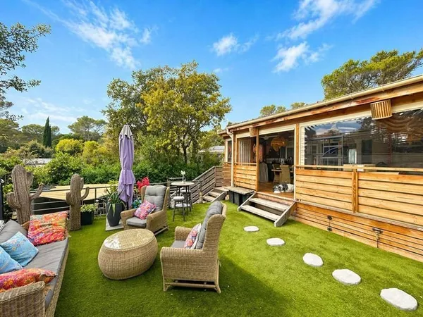 Terrain de loisirs 195 m² avec Mobil Home récent