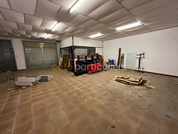 Ensemble immobilier avec local commercial , garage et bureau
