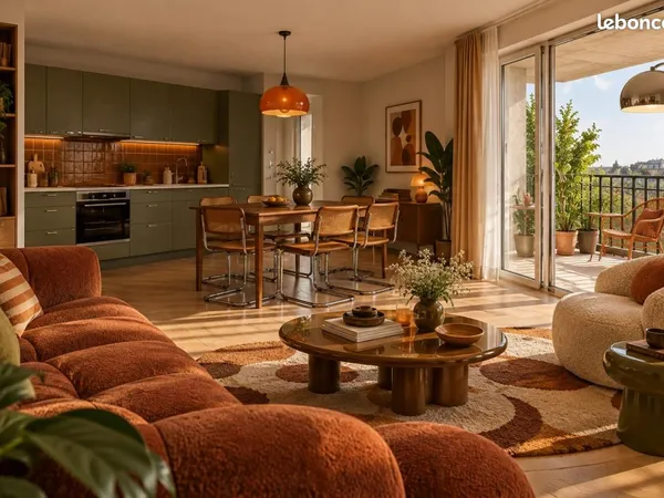 Appartement 3 pièces 59 m²