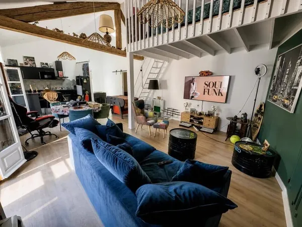 Duplex 1 pièce 60 m²