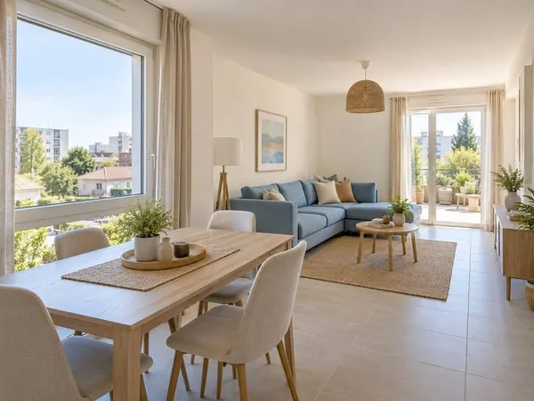 Appartement 3 pièces 68 m²