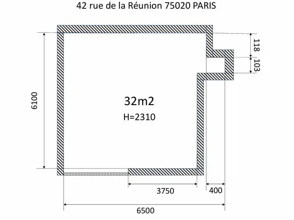 Box de stockage 32 m²