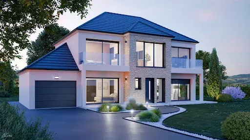 Maison neuve 5 pièces 170 m²