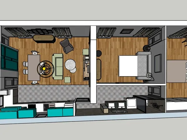 Appartement T3 68m²