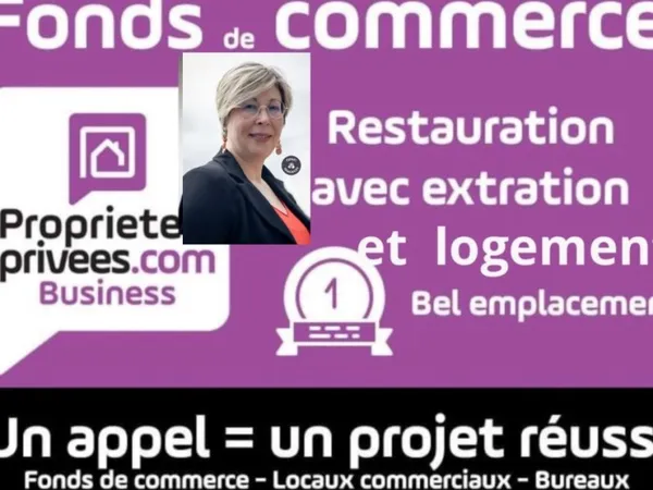 Fonds de commerce restaurant 60 m²