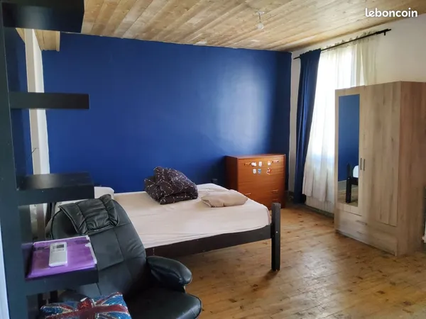 Double chambre confort en colocation etudiantes