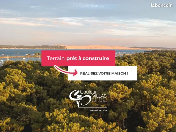 Terrain 750 m² Gujan Mestras