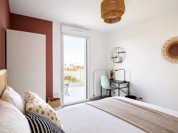 Mignonne chambre de 12 m² à louer à Villeurbanne