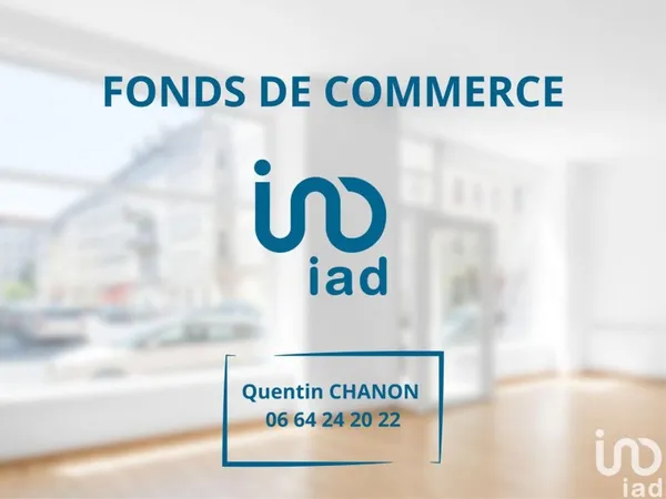 Fonds de commerce 280 m²