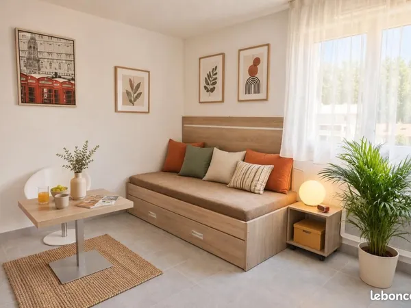 Studio 1 pièce 20 m²