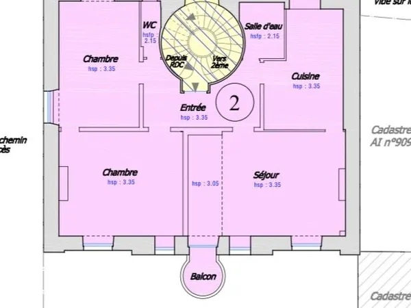 Rare opportunité : Appartement bourgeois de 90 m² / Maison de maître du XIXe siècle