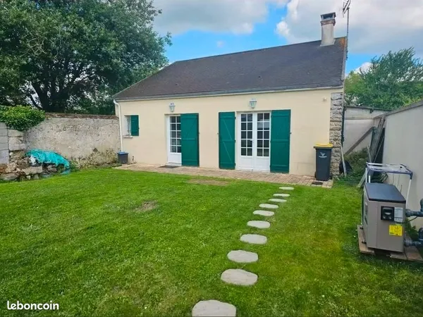 Maison meublé avec jardin centre Villeneuve-le-Comte