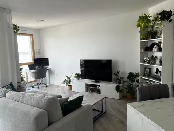 T2 meublé 52 m² - Balcon, parking, vue dégagée - Poissy Rouget de l'Isle