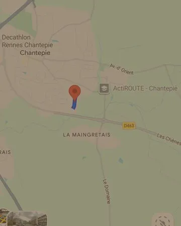 2 pièces (51m2) avec garage, en bordure de nature