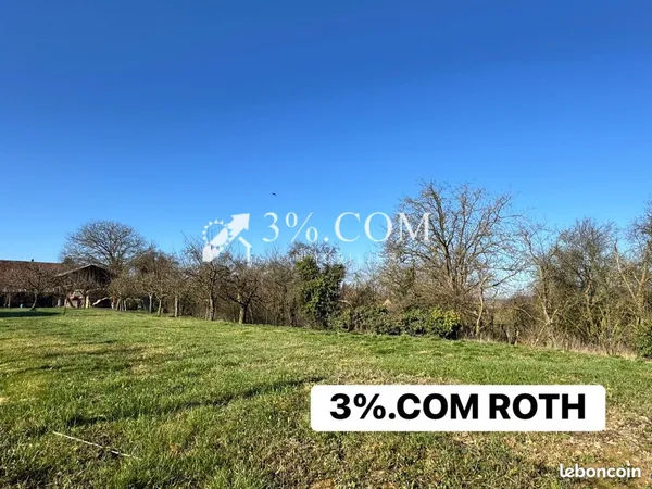 Terrain 733 m² Wingersheim les Quatre Bans