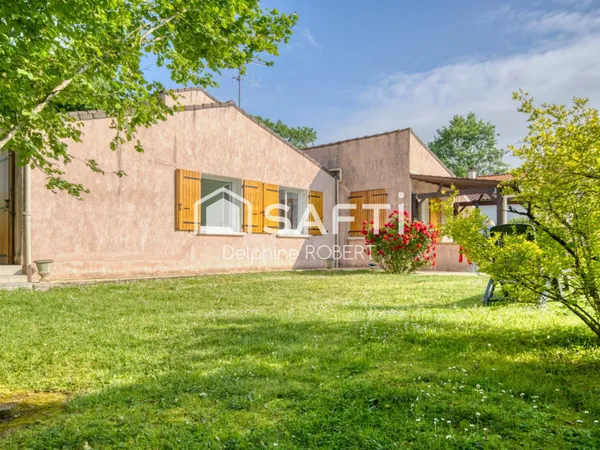 Maison T7, garage, 5 chambres et piscine