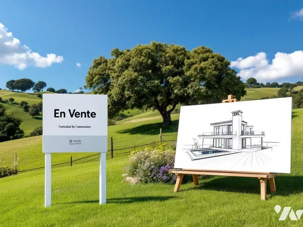 Terrain 967 m²