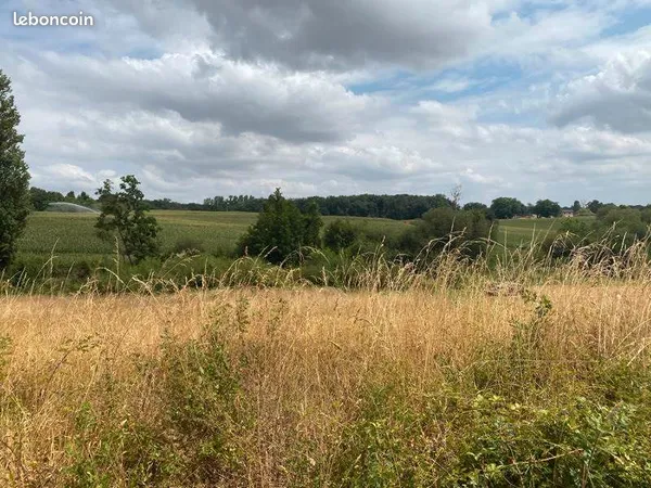 Terrain 1 850 m² Montesquieu Guittaut