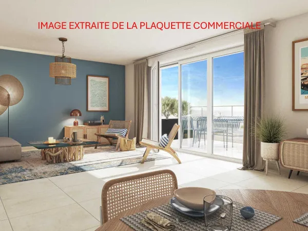 Appartement 3 pièces 61 m²