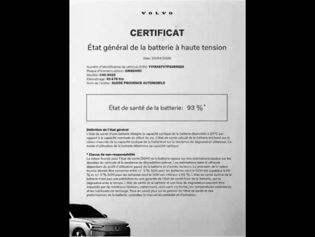 Volvo C40 recharge 231ch start — photo 20