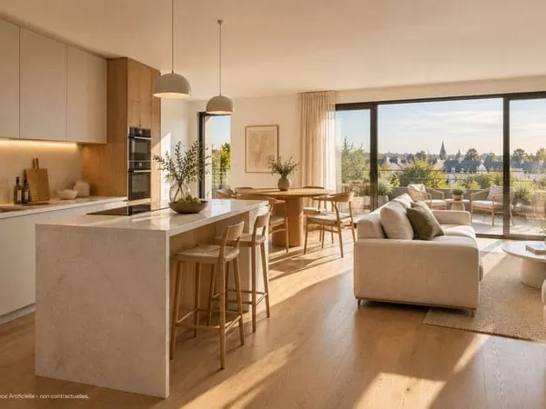 Appartement 3 pièces 60 m²