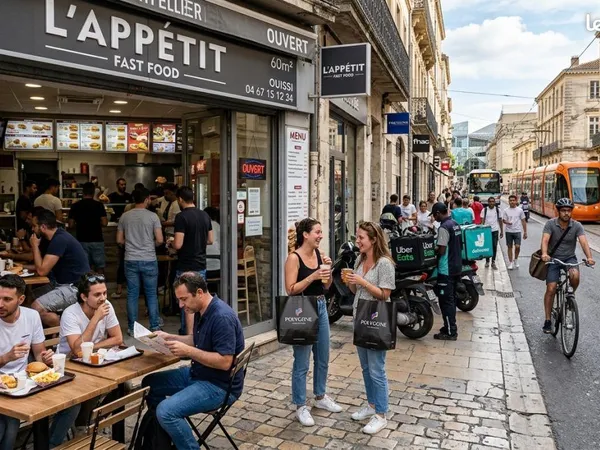 Local restauration rapide 60 m²