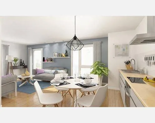 Appartement 2 pièces 44 m²