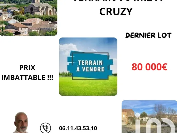 Terrain 704 m²