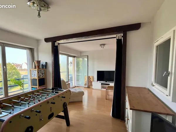 Strasbourg - Appartement lumineux avec balcon et loggia, proche du centre et de la gare
