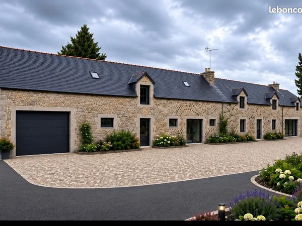 Maison longère en pierre
